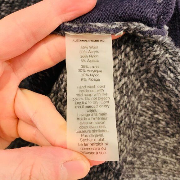 T Alexander Wang Womens Wool Cardigan Size XS - Picture 14 of 16